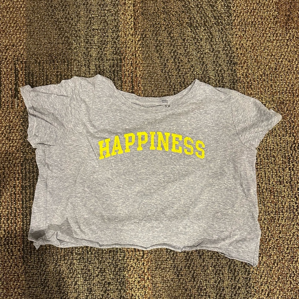 Prince Peter Collection Gray Tee with Yellow Print